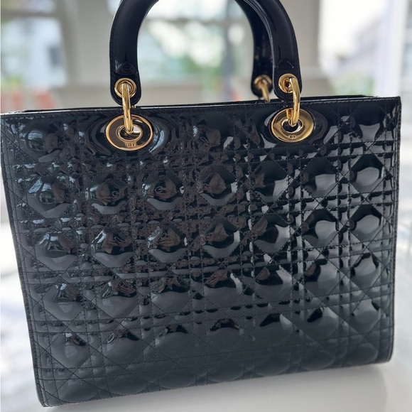 Dior Gold And Black Totes Bags Size:O.S. - Picture 11 of 13